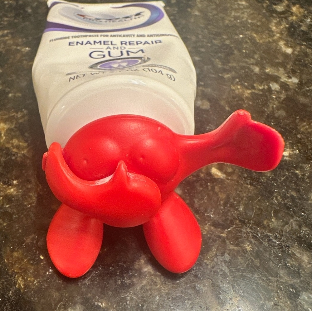 Original Alessi Toothpast Stopper, good used condition loose closure